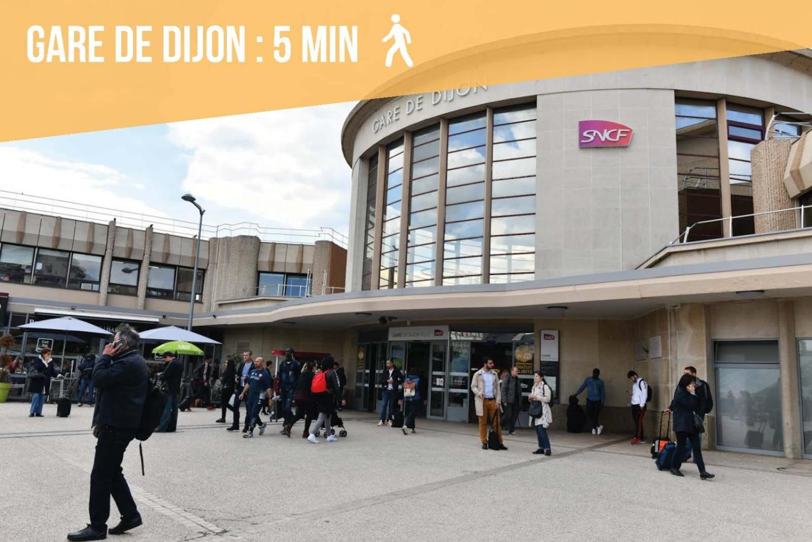 Le Millotet - Agréable studio à 2 mn Dijon Gare Exterior foto